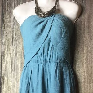 Tube Top Romper with Pockets Size 10